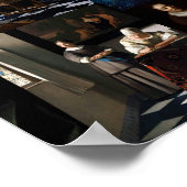 Poster Johannes Vermeer - Patchwork de Chefs-d'œuvre (Coin)