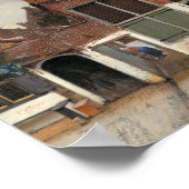 Poster Johannes Vermeer - Petite Rue (Coin)
