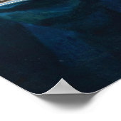 Poster Johannes Vermeer - Une dame écrit une lettre (Coin)