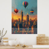 Poster Johannesburg Vintage (Cuisine)
