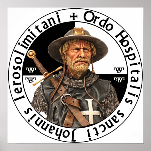 Poster Johanniter Ritter (Devant)