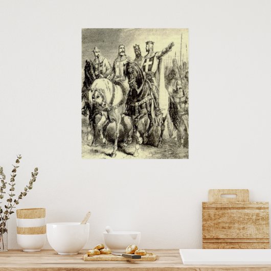 Poster Johanniter-Ritter (Cuisine)