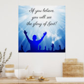 Poster John 11:40 (Cuisine)