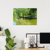 Poster John 14:27 Peace I leave with you... (Bureau à domicile)