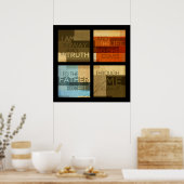 Poster John 14:6 (Cuisine)