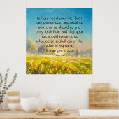 Poster John 15:16 (Cuisine)