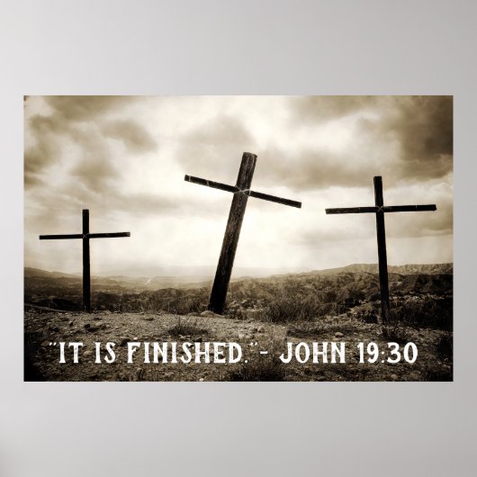 Poster JOHN 19:30 (Devant)