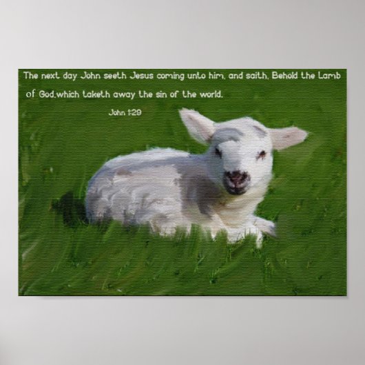 Poster John 1:29 (Devant)