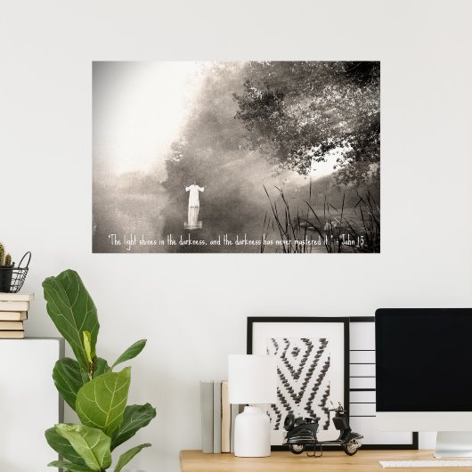 Poster JOHN 1:5 (Bureau à domicile)