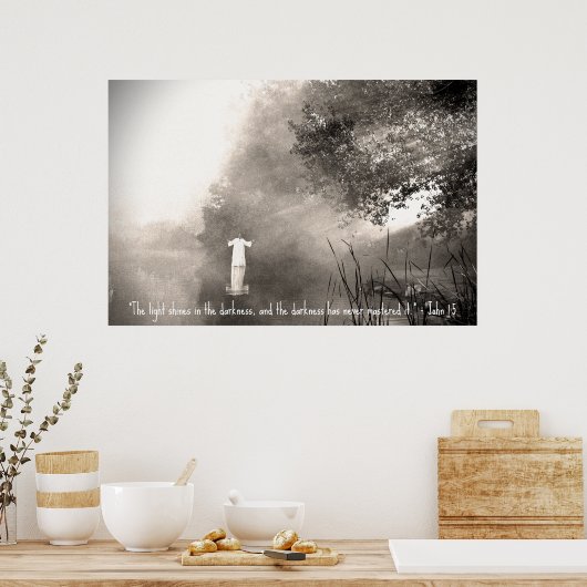 Poster JOHN 1:5 (Cuisine)