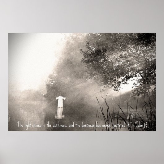 Poster JOHN 1:5 (Devant)