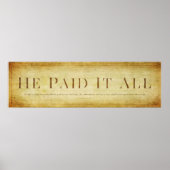 Poster John 3:16 (Devant)