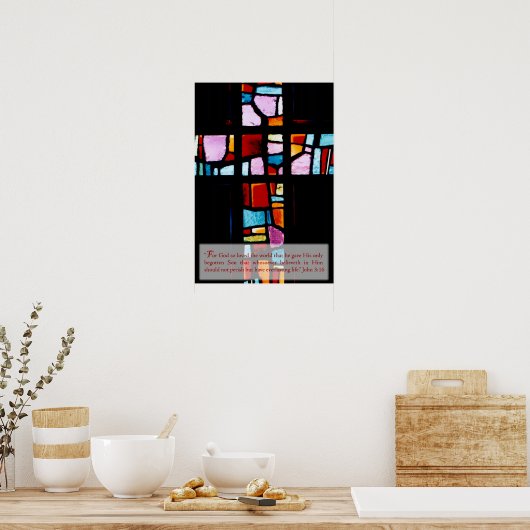Poster John 3:16 (Cuisine)