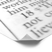 Poster John 3:16 (Coin)