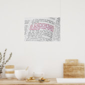 Poster John 3:16 (Cuisine)