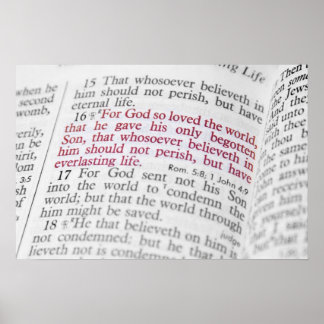Poster John 3:16