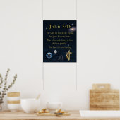 Poster John 3:16 (Cuisine)
