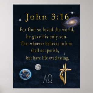 Poster John 3:16
