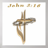 Poster John 3:16 produits (Devant)