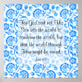 Poster John 3:17 (Devant)