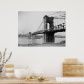 Poster John A. Roebling Suspension Bridge (Cuisine)