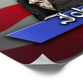 Poster John Adams : 2e président des États-Unis (Coin)