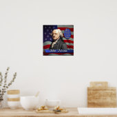 Poster John Adams : 2e président des États-Unis (Cuisine)
