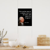 Poster John Adams Quote On Congress (Cuisine)