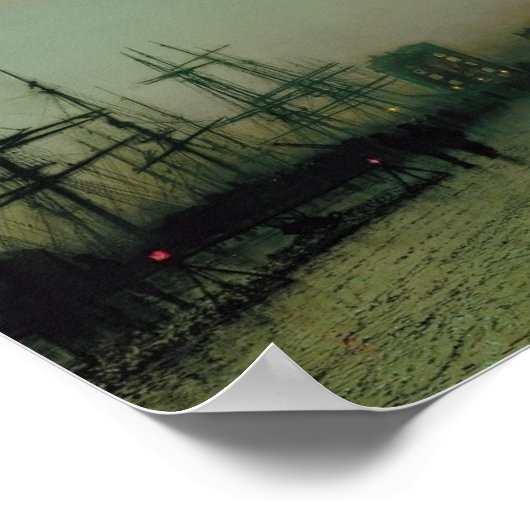 Poster John Atkinson Grimshaw - Canny Glasgow (Coin)