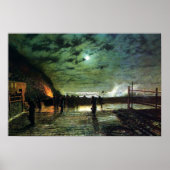 Poster John Atkinson Grimshaw En Peril (Devant)