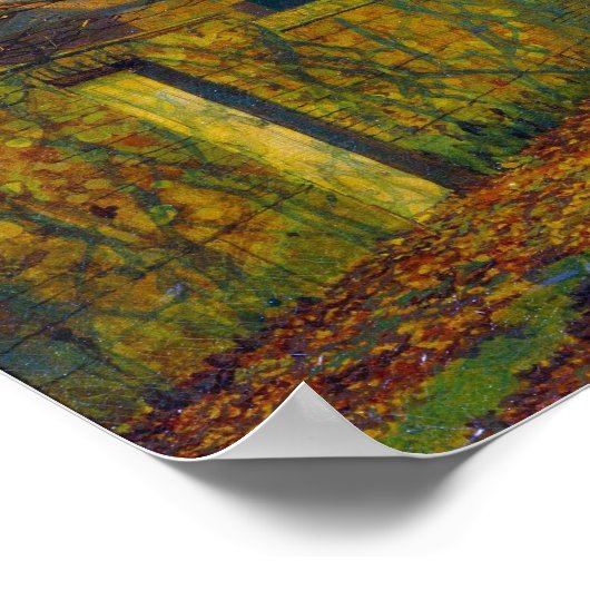 Poster John Atkinson Grimshaw Evening (Coin)