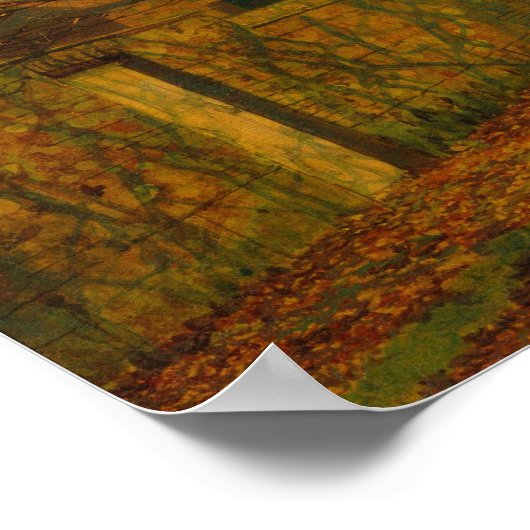 Poster John Atkinson Grimshaw Evening glow CC0871 (Coin)