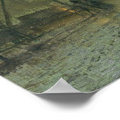 Poster John Atkinson Grimshaw - Glasgow Docks (Coin)