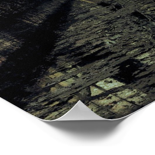 Poster John Atkinson Grimshaw - Novembre (Coin)