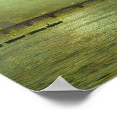 Poster John Atkinson Grimshaw - Réflexions sur la Tamise (Coin)