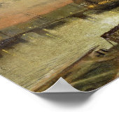 Poster John Atkinson Grimshaw - Whitby (Coin)