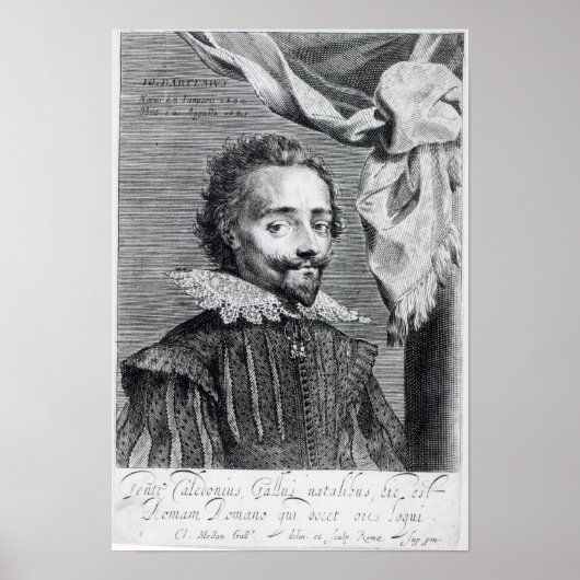 Poster John Barclay, c.1623 (Devant)
