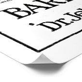 Poster John Barrymore Jekyll et Hyde 1920 Annonce de ciné (Coin)