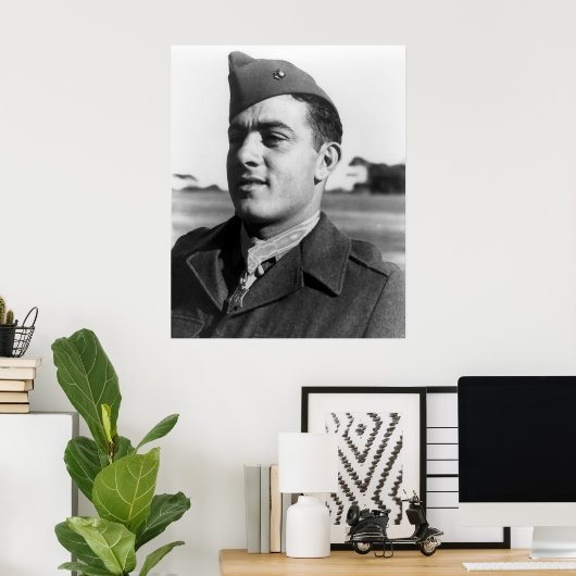 Poster John Basilone (Bureau à domicile)