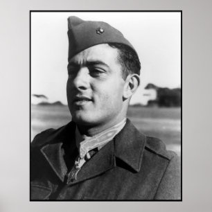 Poster John Basilone -- Border