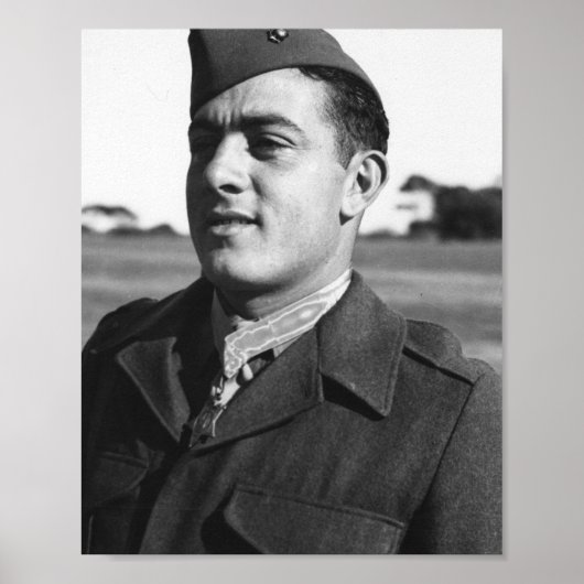 Poster John Basilone Portrait (Devant)