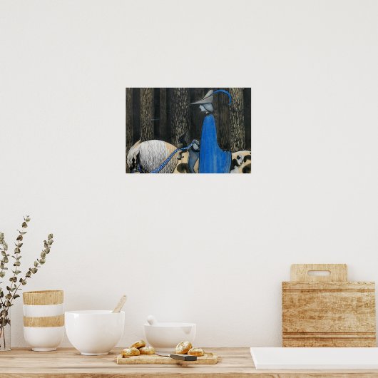 Poster John Bauer - De temps en temps (Cuisine)