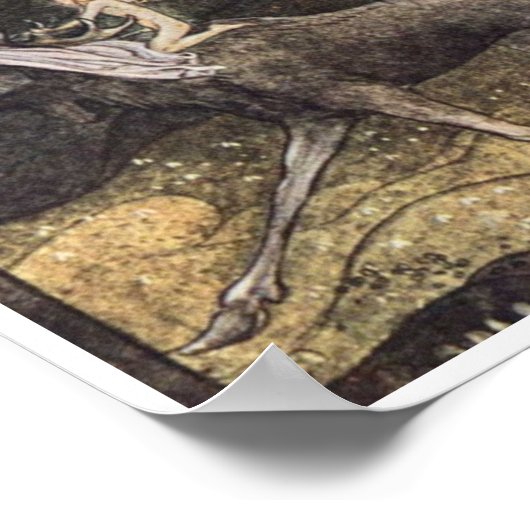 Poster John Bauer Elk Coton (Coin)