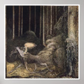 Poster John Bauer Elk Coton (Devant)