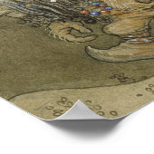 Poster John Bauer - La princesse et les trolls (Coin)