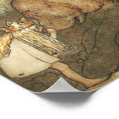 Poster John Bauer - Pauvre petite base (Coin)