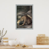 Poster John Bauer Princesse Bellas Golden Adventure (Cuisine)