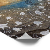 Poster John Bauer Princesse et Prince Art Vintage (Coin)