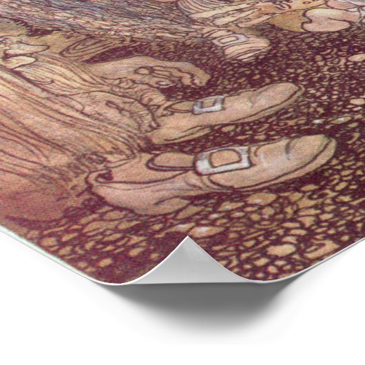 Poster John Bauer - Trolls (Coin)