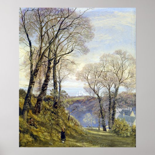 Poster John Brett Février dans l'île de Wight (Devant)